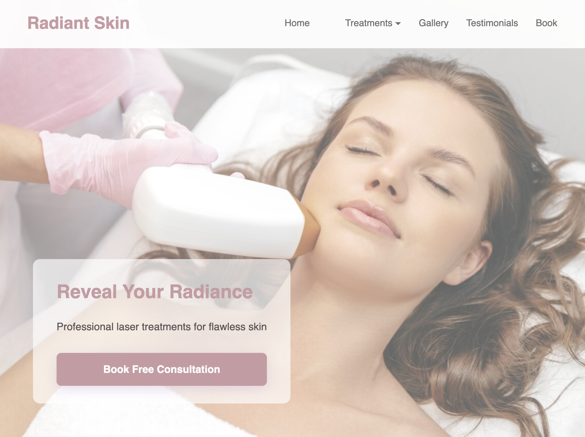 Laser Clinic Template